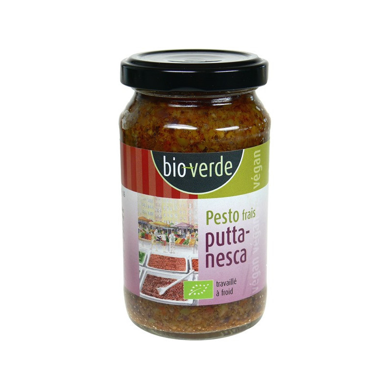 Pesto frais tomate olive 165g