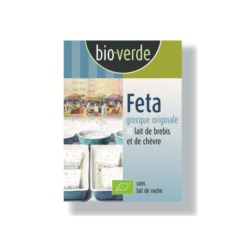 Féta (fromage de brebis et chèvre grec) 180g