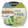 Crème de féta à l'ail des ours 125g (au lait de brebis et chèvre)