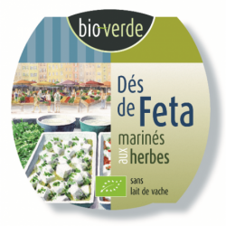 Dés de féta de brebis et...