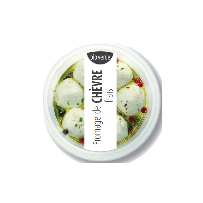 Billes de chèvre frais mariné aux herbes 70g