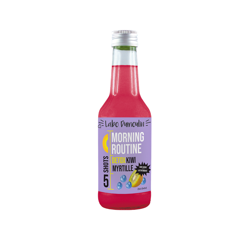 Detox myrtille, morning routine  25cl