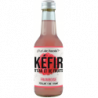 Kefir d'eau et de fruits framboise, naturellement pétillant, 25cl