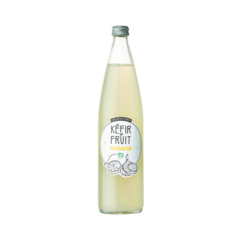 Kéfir de fruit, citron et figue, 75cl