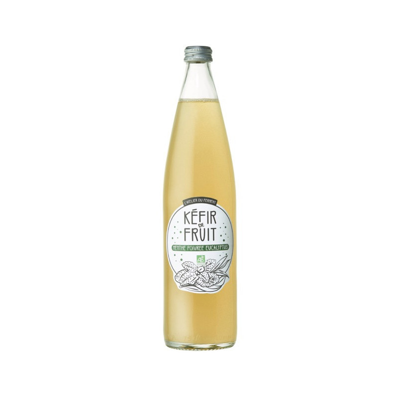 Kéfir de fruit, menthe poivrée et eucalyptus, édition été 75cl