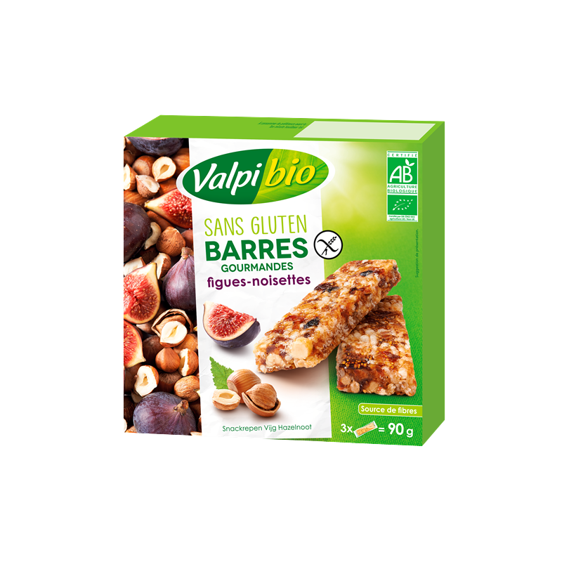 Barres Figue Noisette (3 sachets individuels) 90g