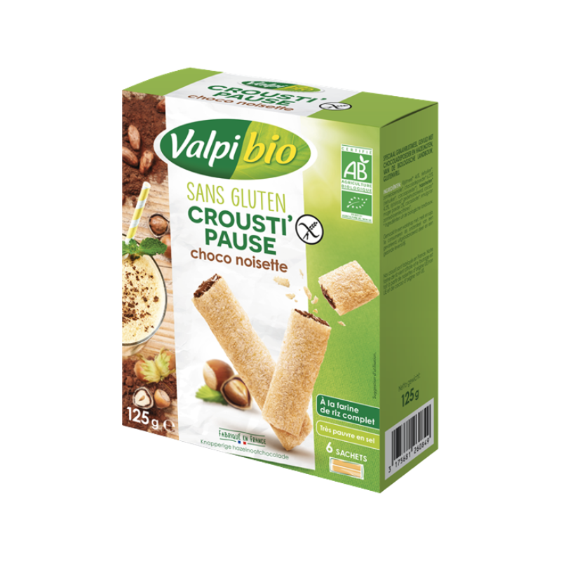 Crousti choco noisette 125g