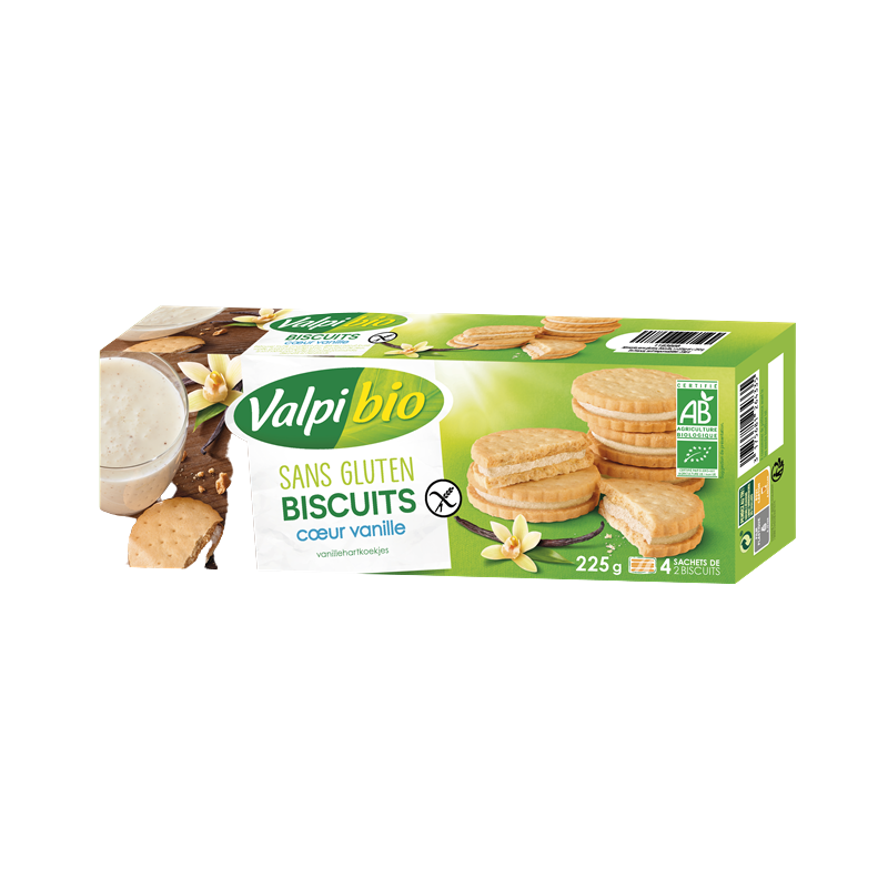 Biscuit cur vanille 225g