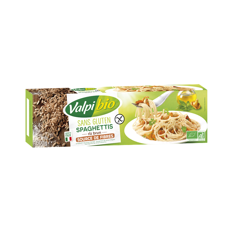 Pâte spaghetti de riz brun 500g