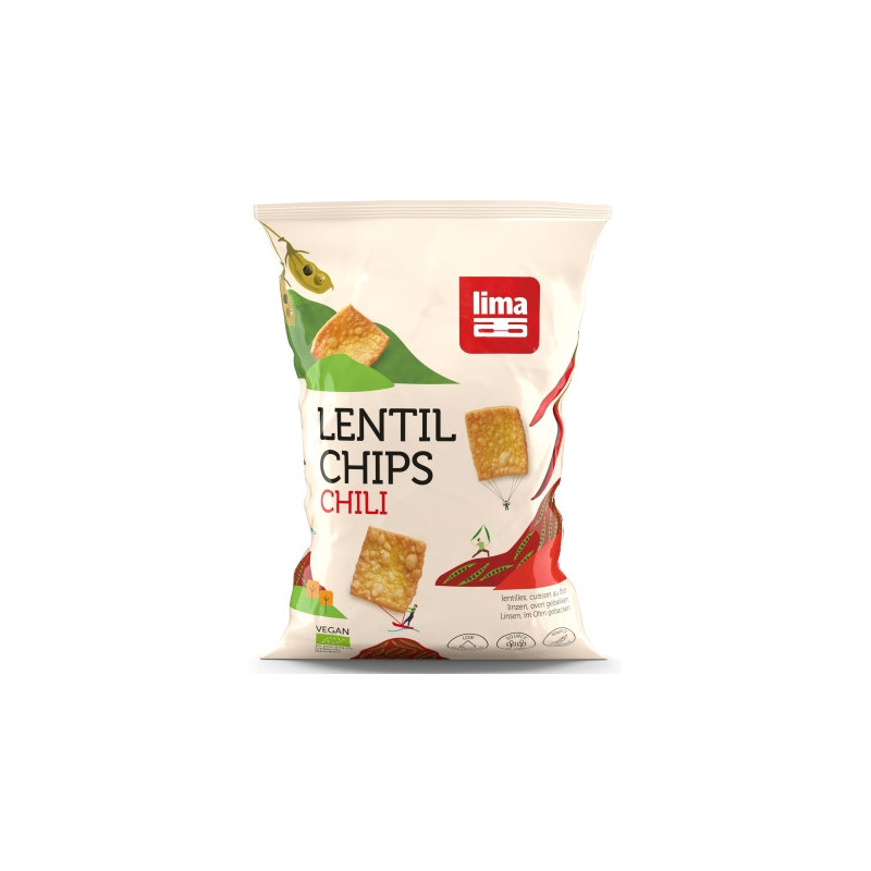 Lentils chips chili 90g