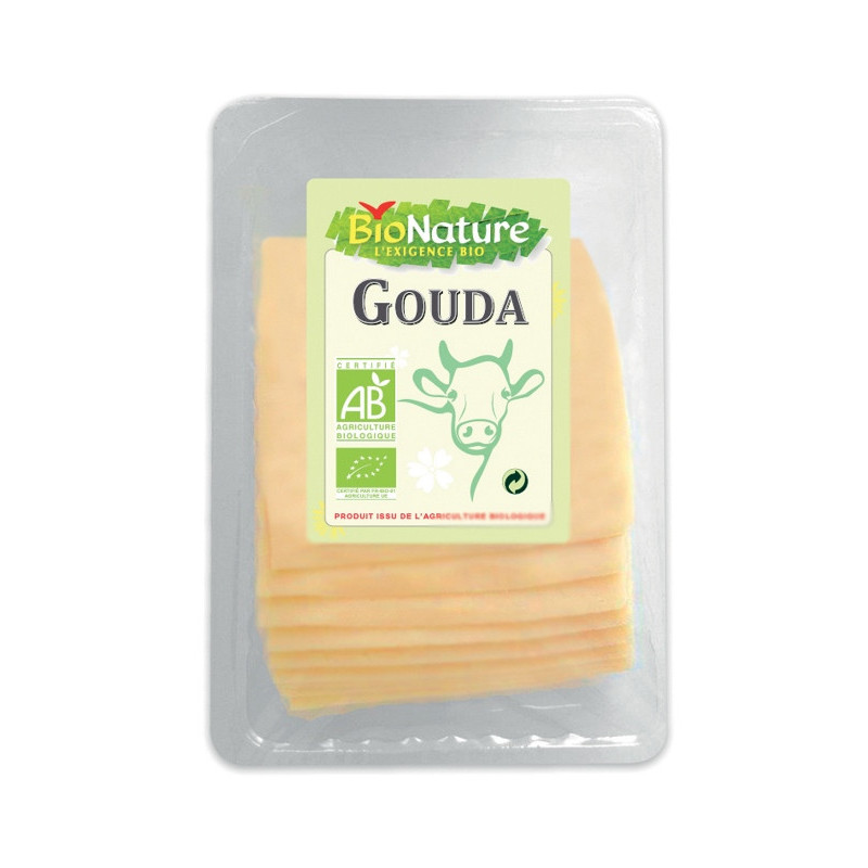 Gouda en tranche 10x10cm 150g