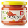 Salsa dip 260g (tomates, oignons, purée de tomates, vinaigre, poivron vert doux)