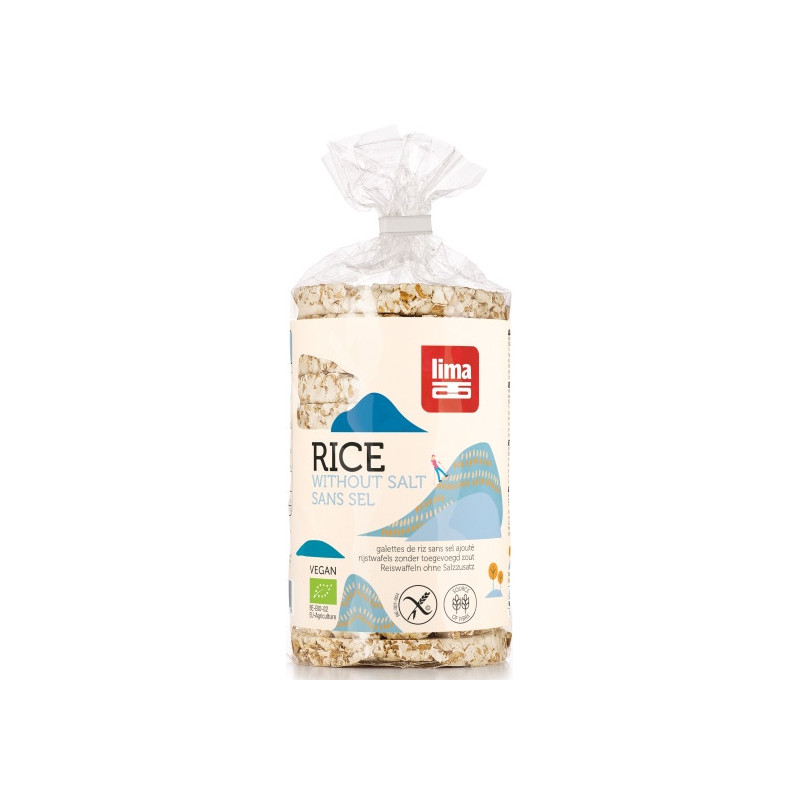 Galettes de riz sans sel 100g