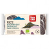 Galettes de riz et sarrasin nappé chocolat noir 90g