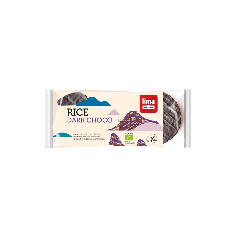 Galettes de riz chocolat noir 100g