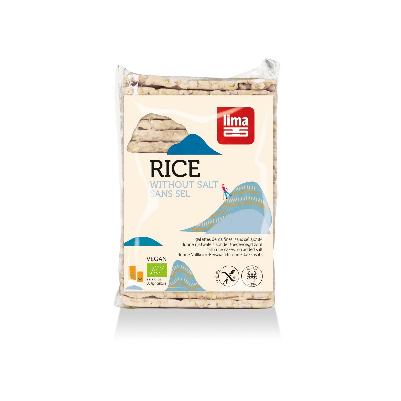 Galettes fines de riz sans sel 130g