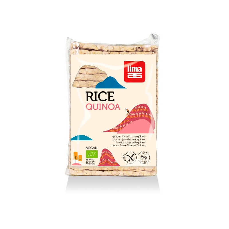 Galettes fines de riz quinoa 130g