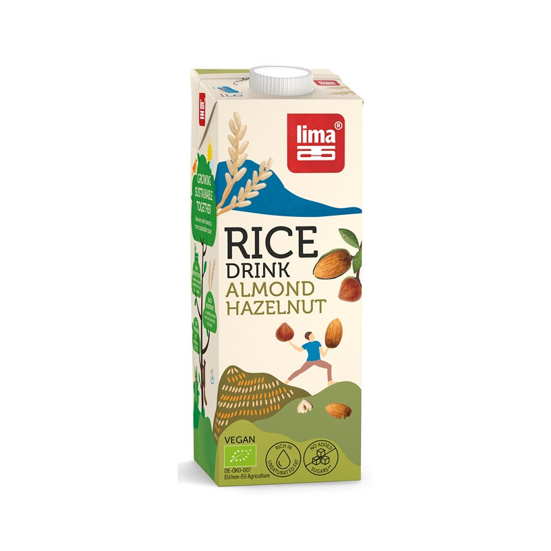 Rice drink noisette-amande 1l