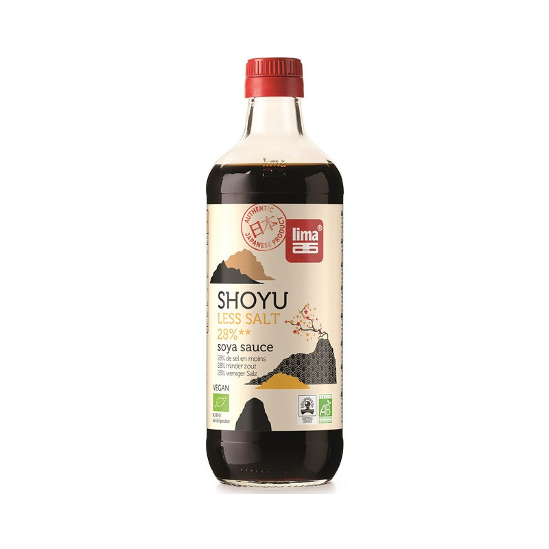 Bio-shoyu 500ml (28% de sel en moins)