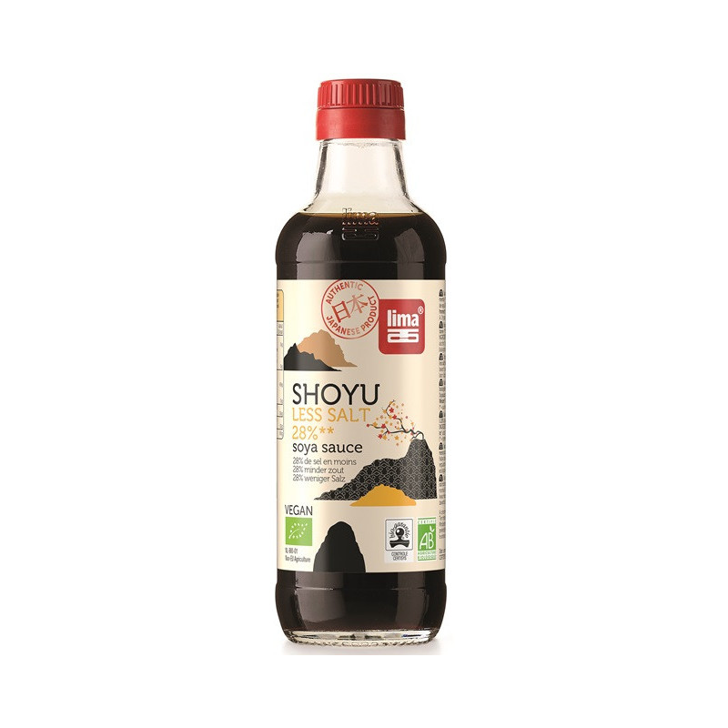 Bio-shoyu 250ml (28% de sel en moins)