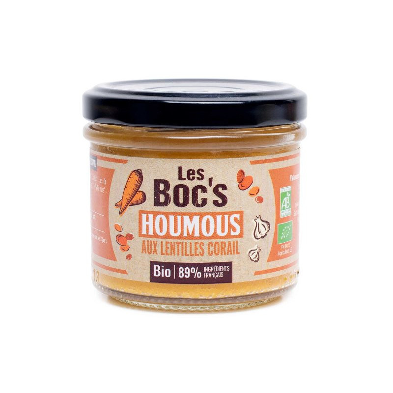 Houmous aux lentilles corail 110g