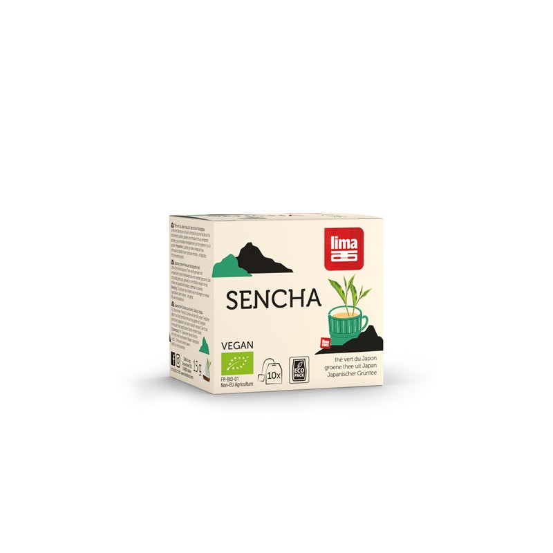 Thé vert sencha (sachet) 10x1,50g