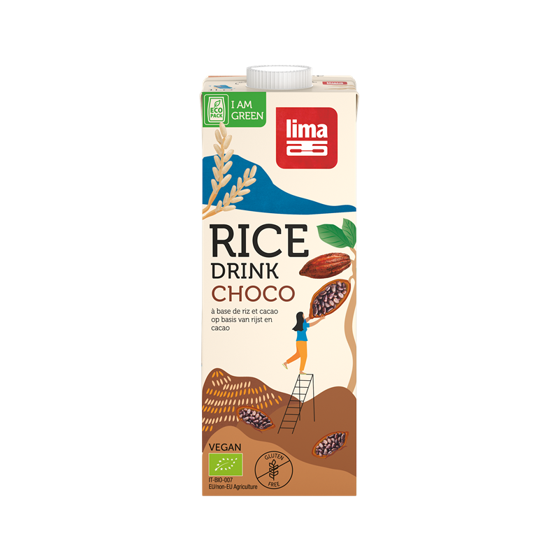 Rice drink choco à base de riz et cacao 1l