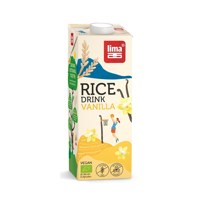 Rice drink vanilla 1l