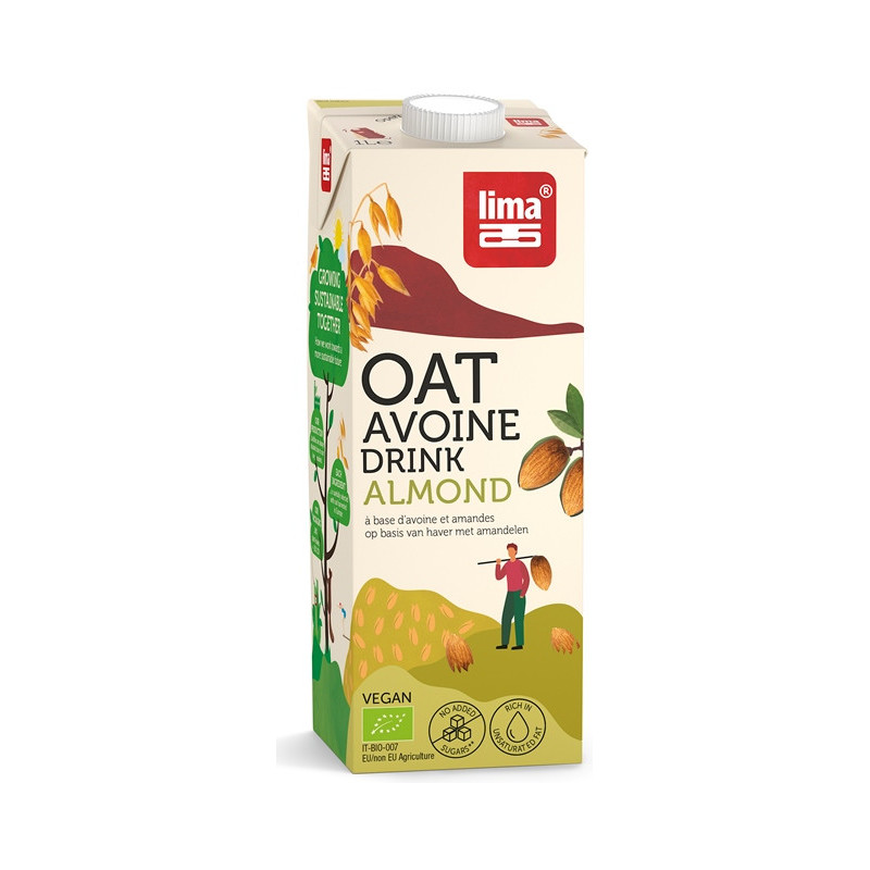 Oat avoine amande drink 1l