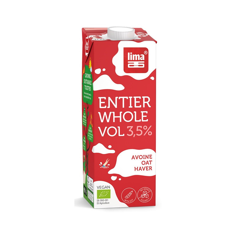 Oat avoine drink entier 3.5% 1l