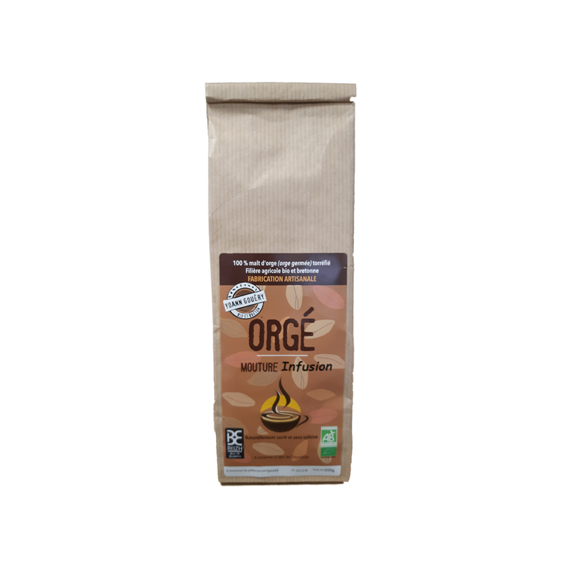 Orgé infusion, malt d'orge torréfié, mouture flocon 200g