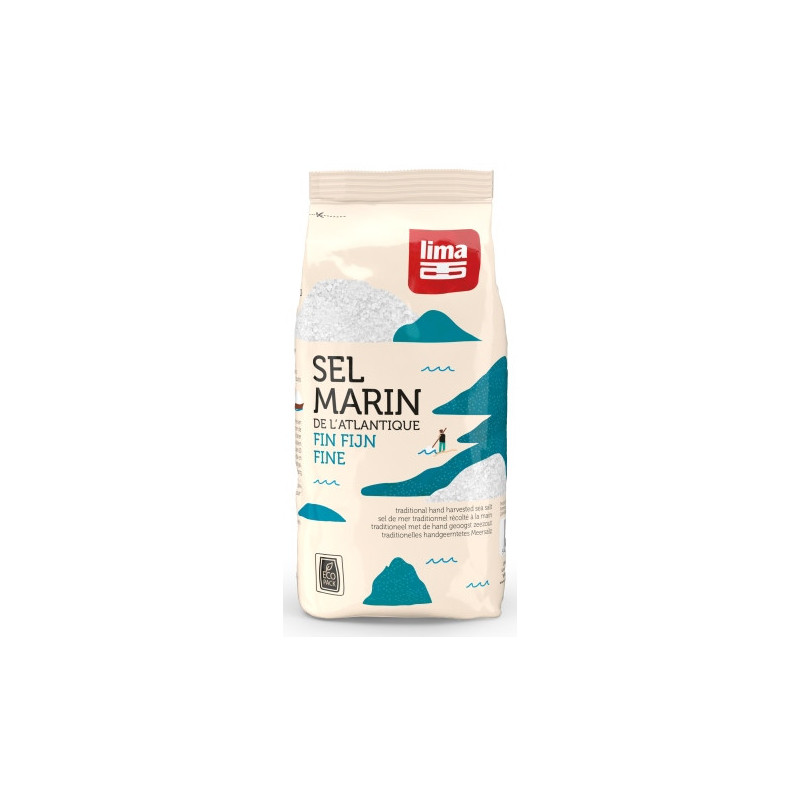 Sel marin fin - Atlantique 1kg