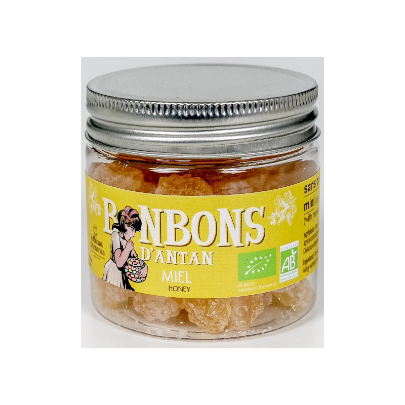 Bonbonnière au miel 120g