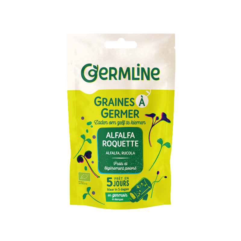 Graines à germer alfalfa roquette 150g