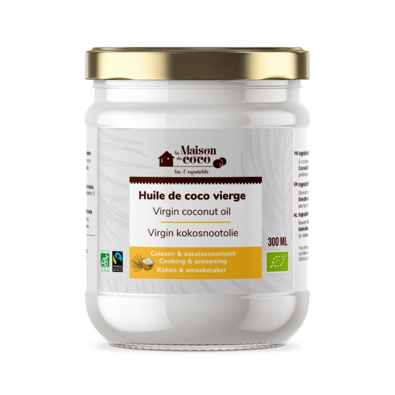 Huile de coco vierge Commerce Equitable 300ml