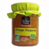 Confiture orange rhubarbe 120g