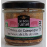 Terrine de campagne au piment de l'île de Groix, verrine 90g