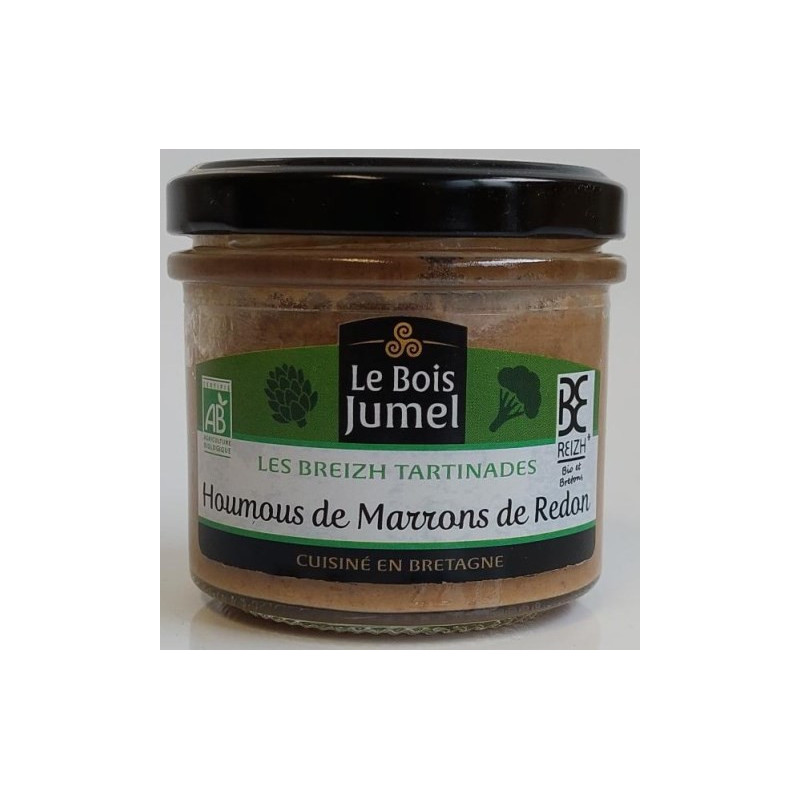 Houmous  de marrons de Redon, verrine 100g