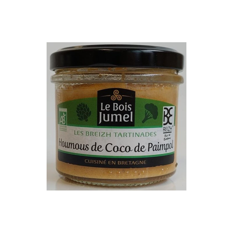 Houmous de coco de Paimpol, verrine 100g