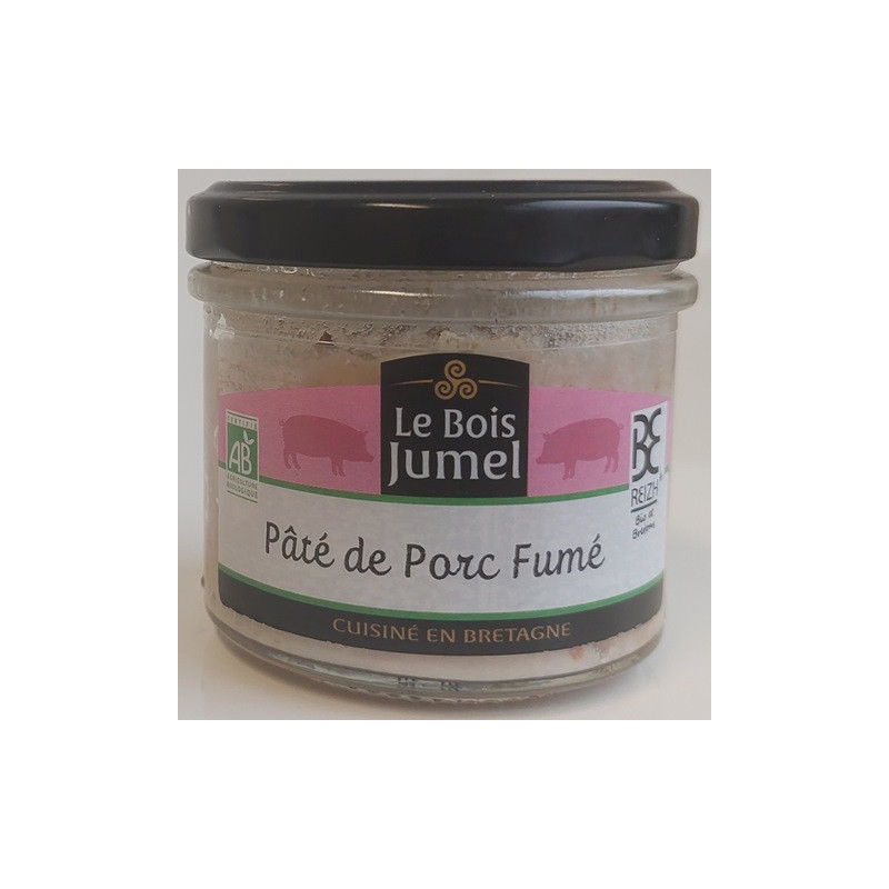 Pâté de porc fumé, verrine 90g