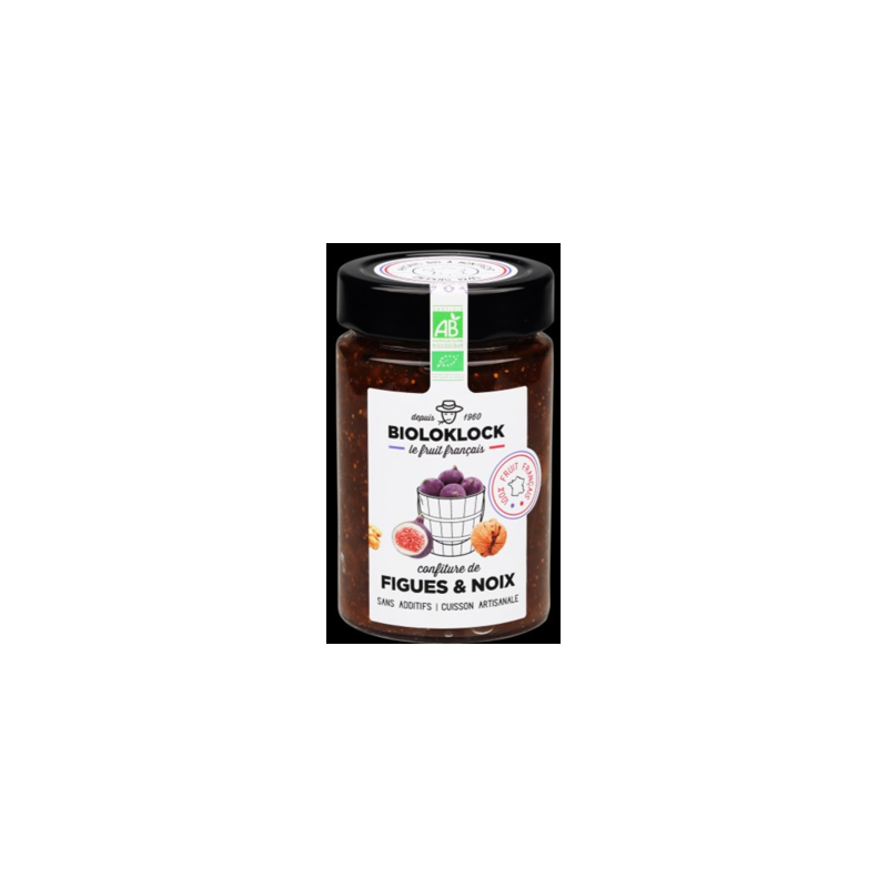 Confiture figue-noix France (Sud-Ouest) 230g