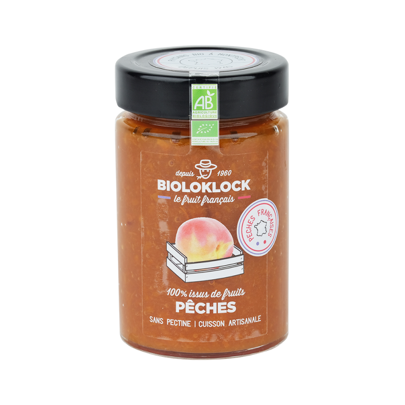 Confiture pêche France 230g