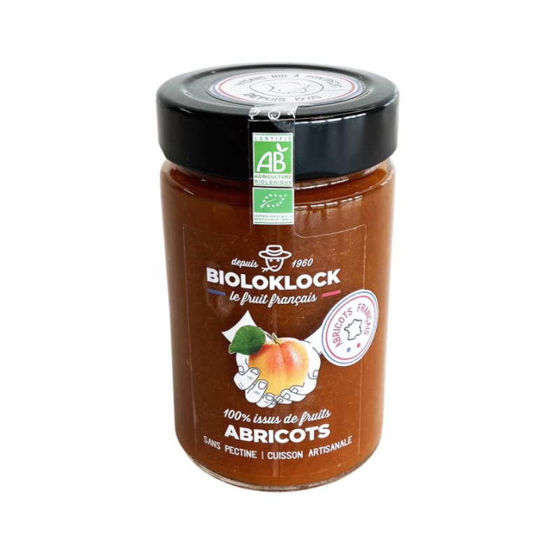 100% issus de fruits abricot France 210g