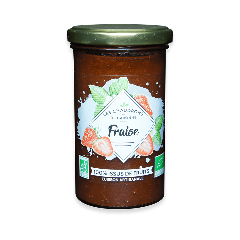 100% issus de fruits fraise 275g