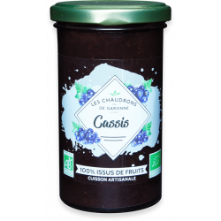 100% issus de fruits cassis...