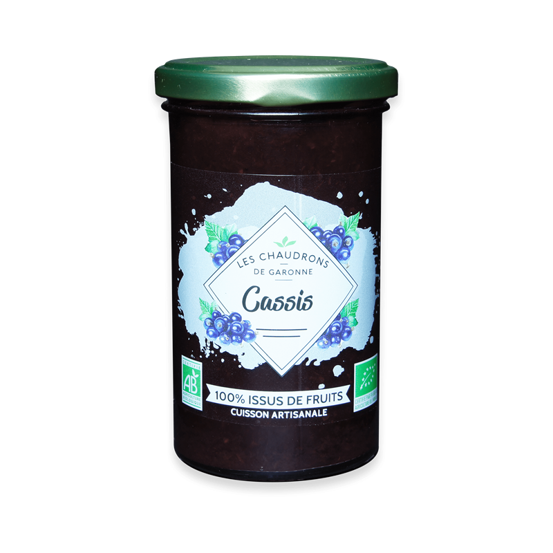 100% issus de fruits cassis 275g