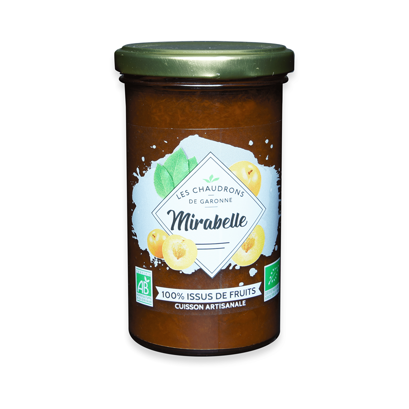 100% issus de fruits mirabelle 275g