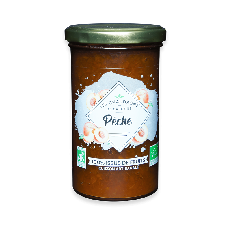 100% issus de fruits pêche 275g