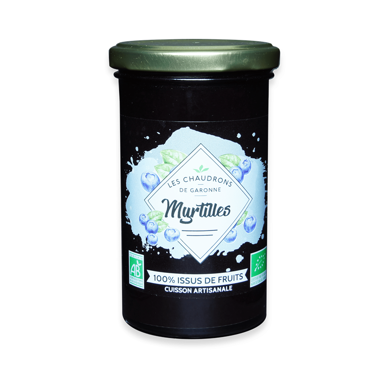 100% issus de fruits myrtille 275g