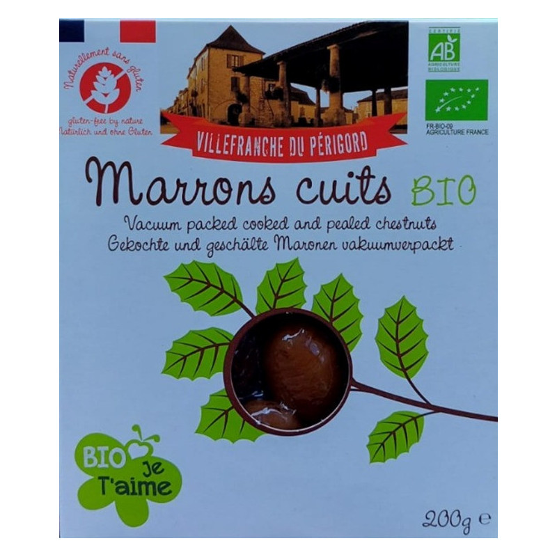 MARRONS ENTIERS CUITS 200g